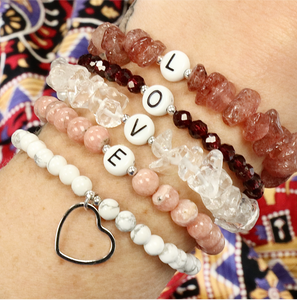 Free Instructions: Love Bracelet Set