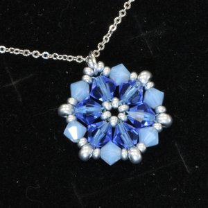 Free Instructions: Star Sapphire Pendant - Blue