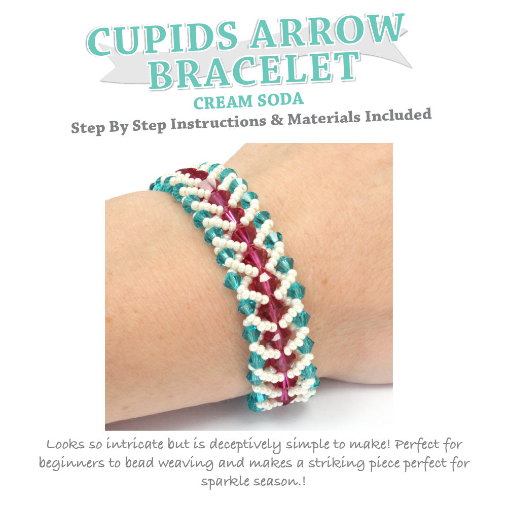 Cupids Arrow Bracelet Kit Cream Soda