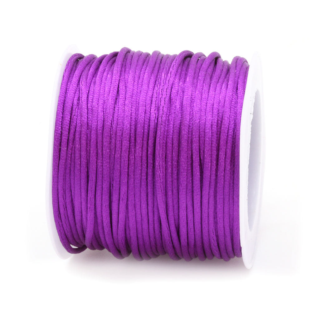 Rattail Bright Purple 1mm - Reel of 20 yards