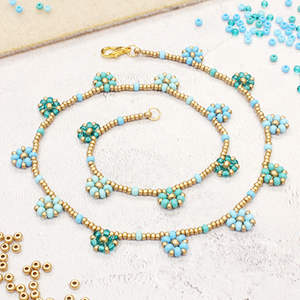 Free Instructions: Daisy Chain Necklace