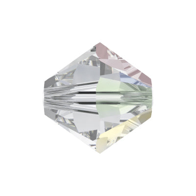 Swarovski Crystal Xilion 6mm Crystal AB - Pack of 6