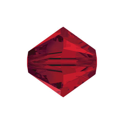 Swarovski Crystal Xilion 4mm Light Siam - Pack of 10