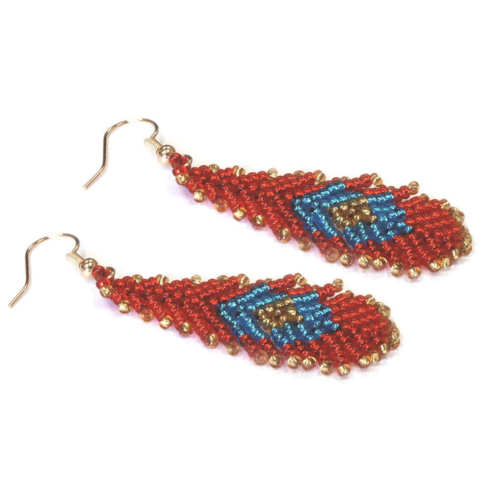Feather Earrings Downloadable Instructions