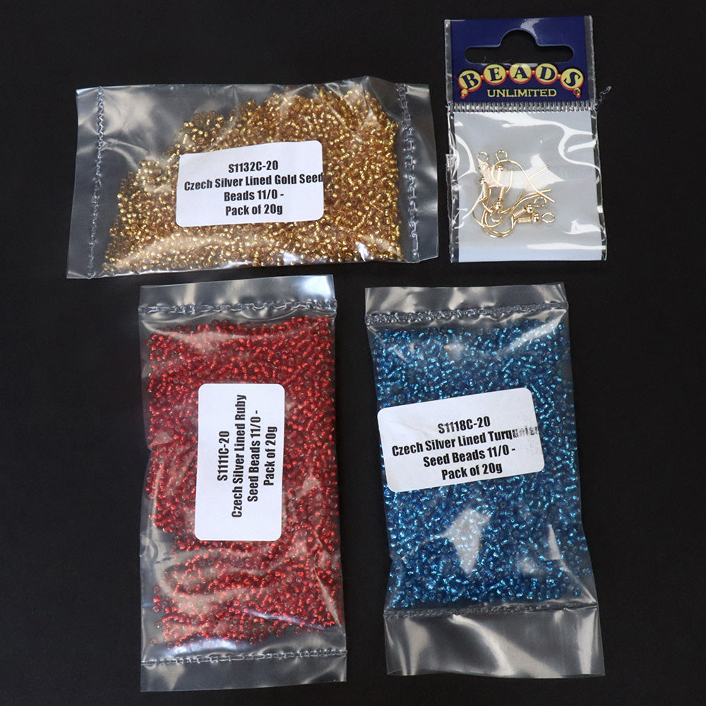 Parrot Feather Earrings Bundle