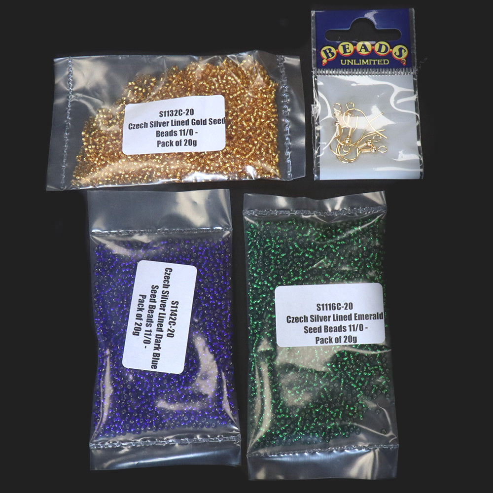 Peacock Feather Earrings Bundle