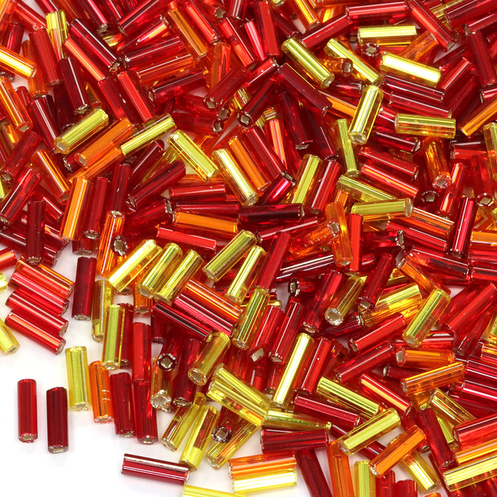 Red Bugle Mix 6.6mm - Pack of 50g