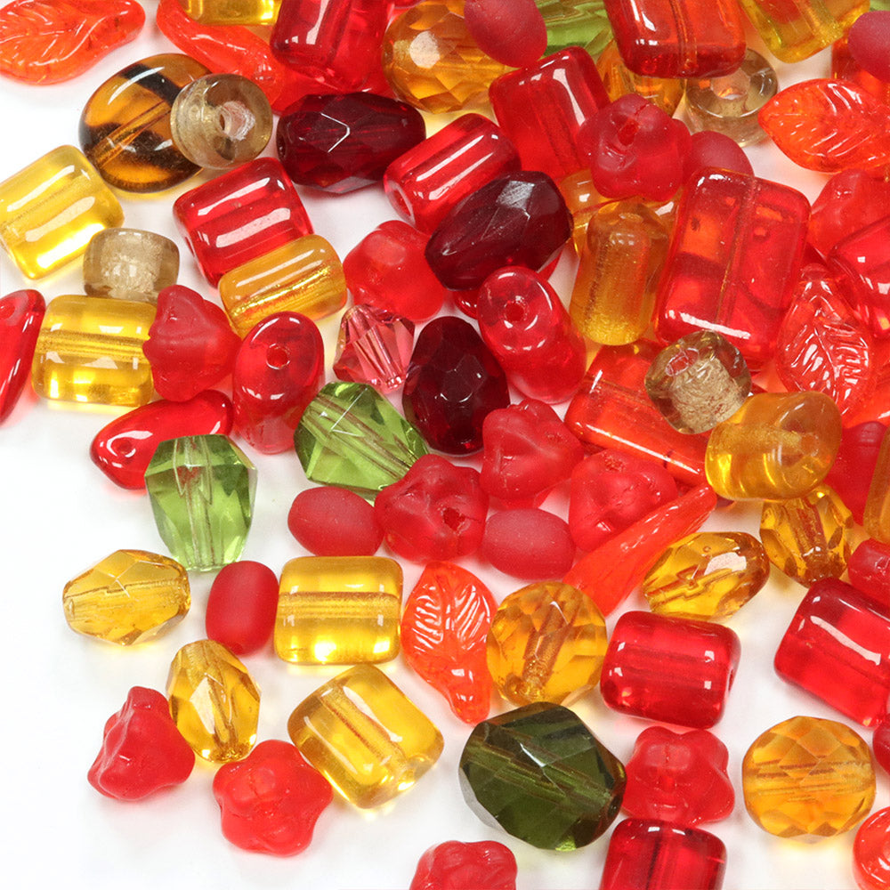 Red Glass Mix - Pack of 200g