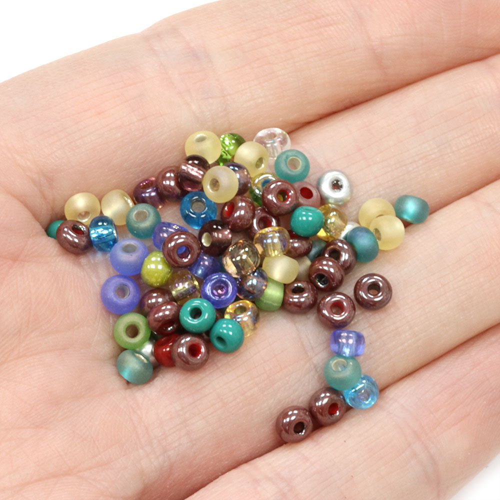 Size 6/0 seed bead mix-100g
