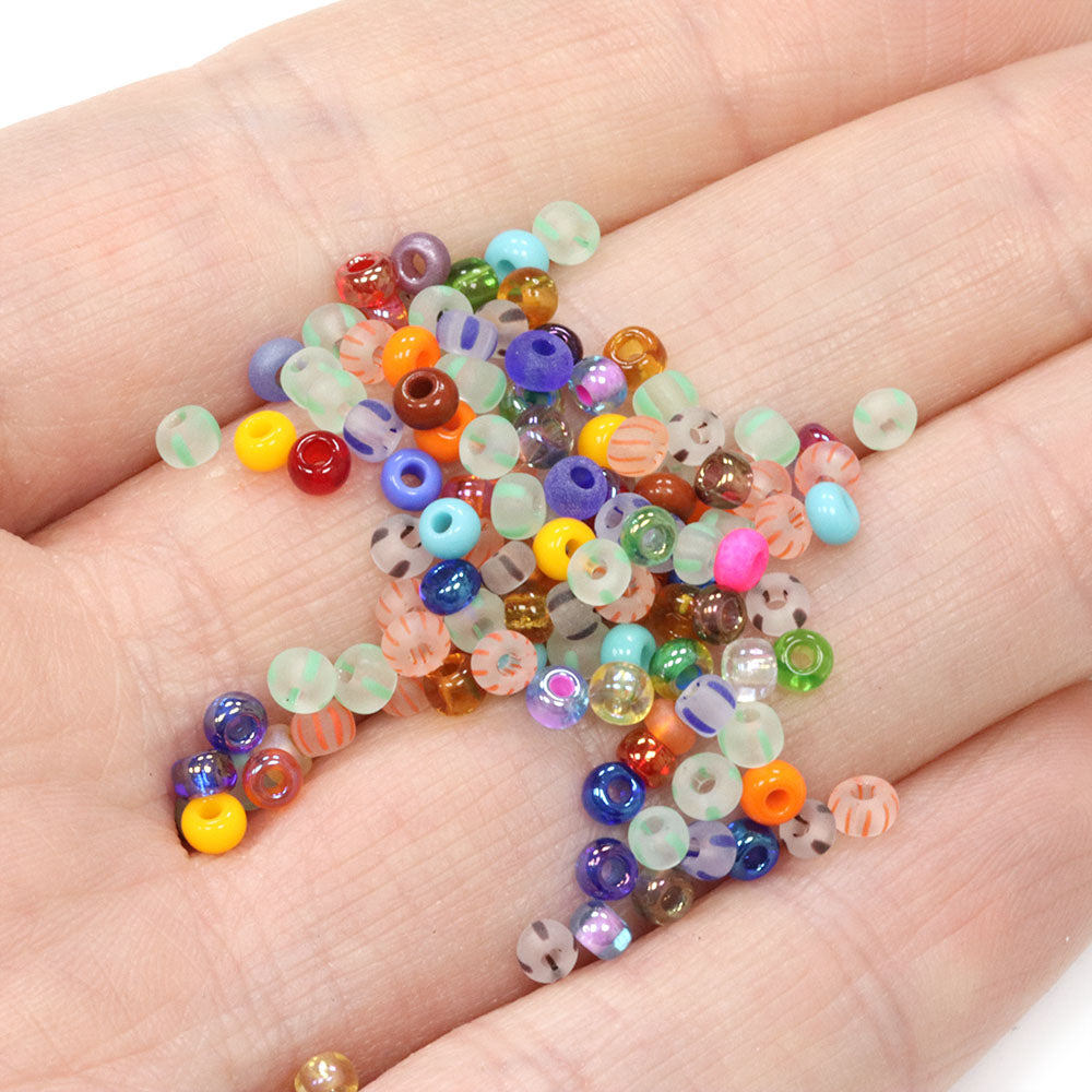 Size 8/0 seed bead mix - 50g