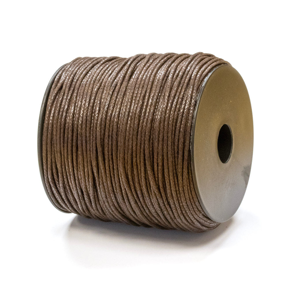 Brown Cotton Cord 1.5mm - Reel of 100m