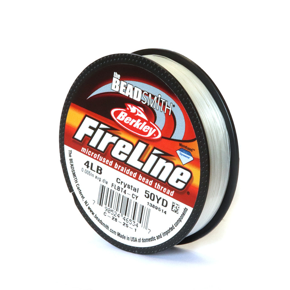 Fireline 4lb Crystal 0.12mm - Reel of 45 metres