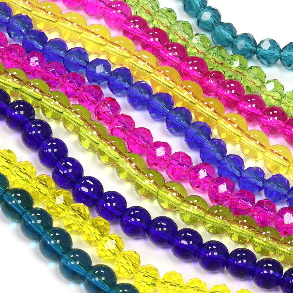 Glass Bead Bundle Summer – 10 strands