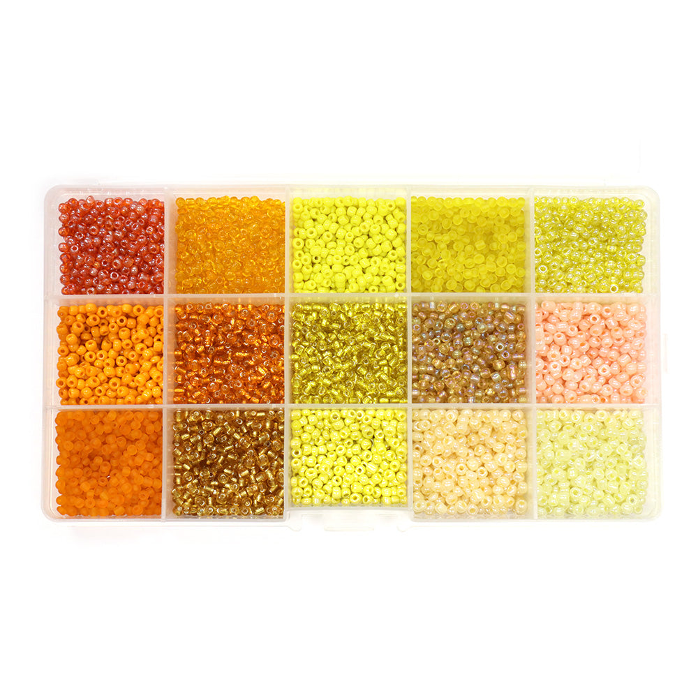 Glass Seed Bead Box Bundle - 6