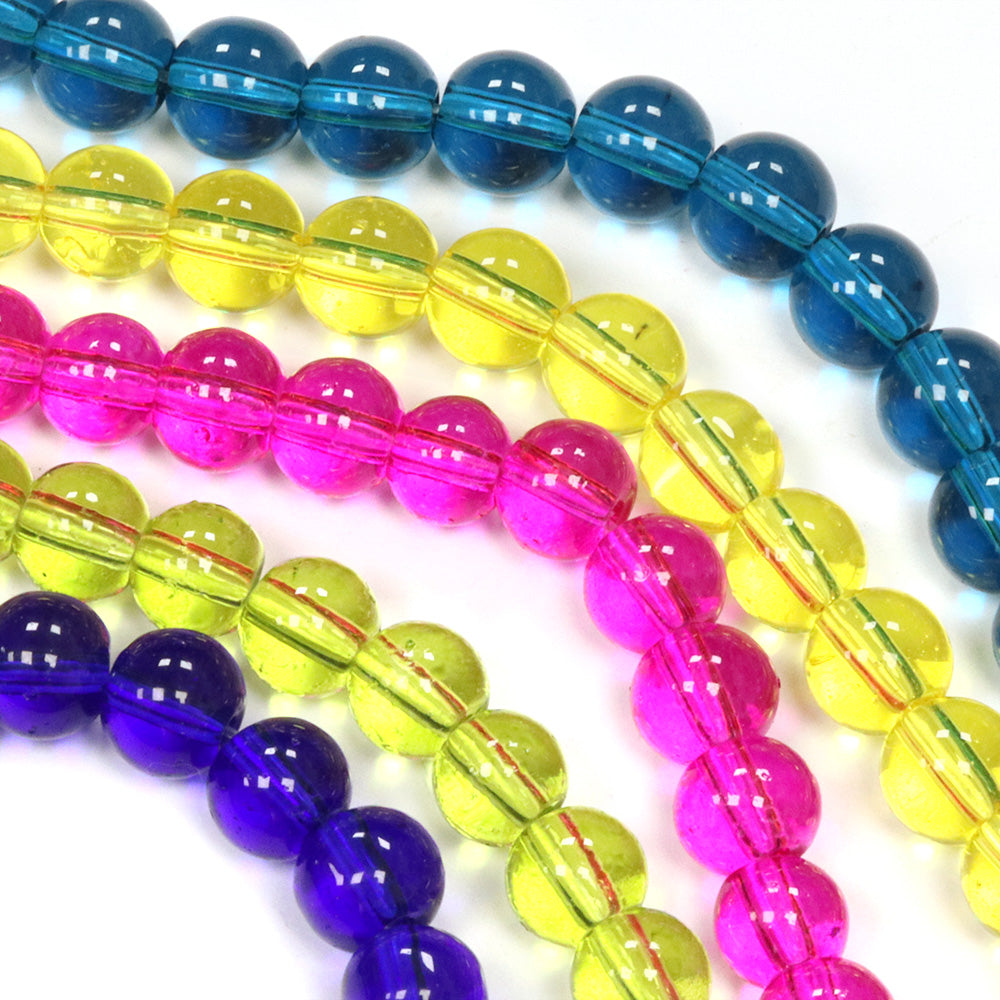 Glass Bead Bundle Summer Round – 5 strands