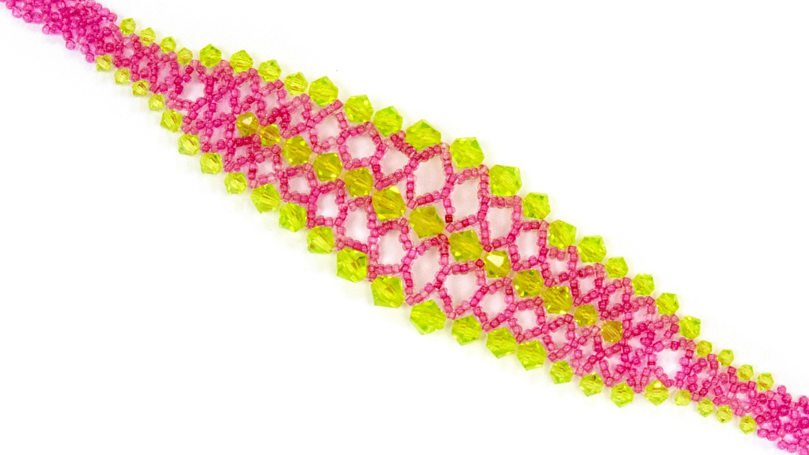 Crystal Netting Limecicle Bracelet Bundle