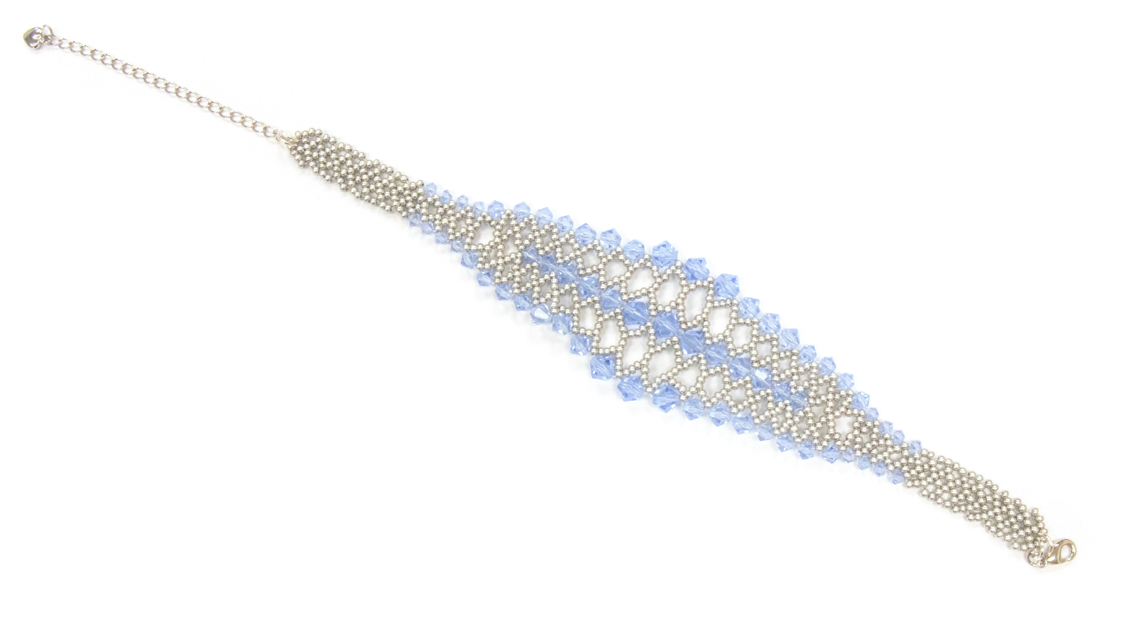 Crystal Netting Bracelet Downloadable Instructions