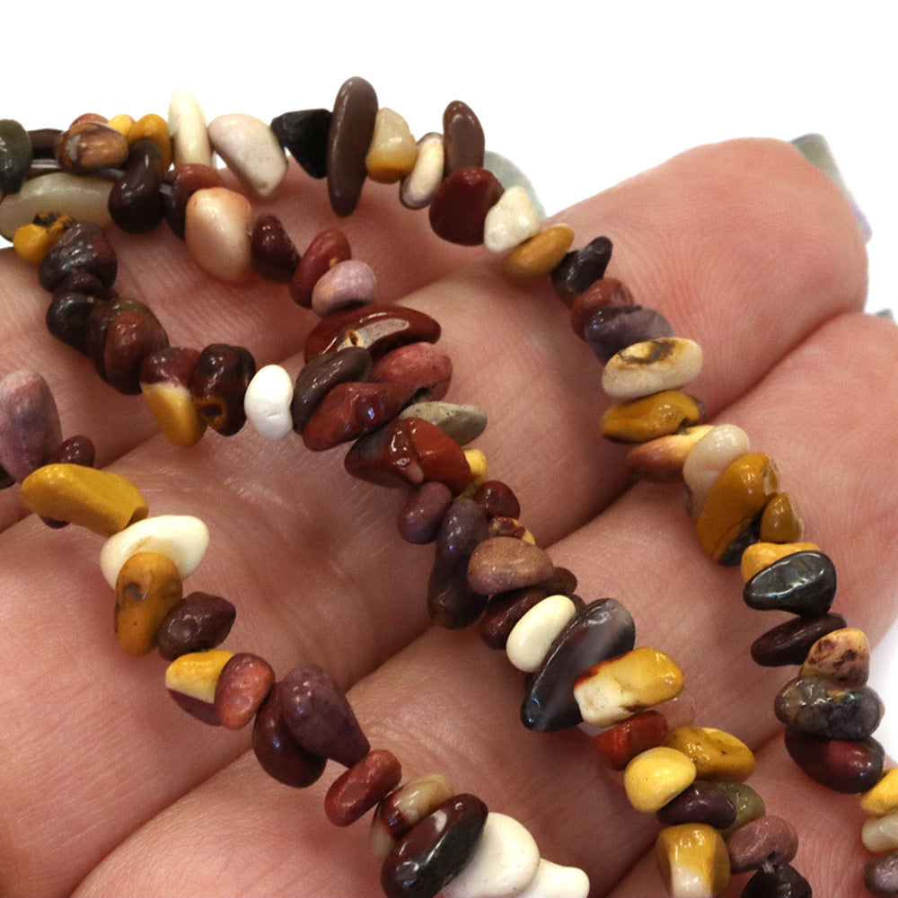 Mookaite Chips - 80cm Strand