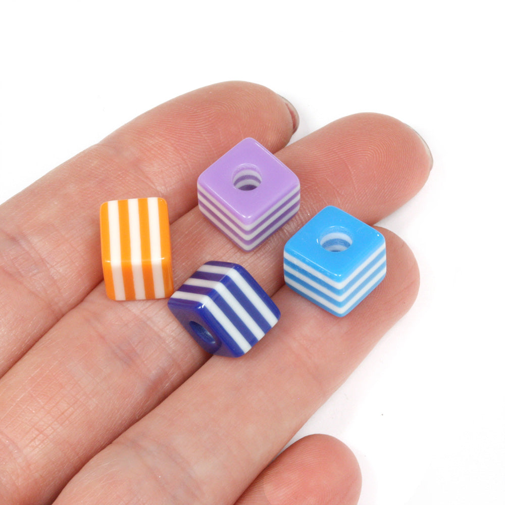 Resin Mix Cube 10mm - Pack of 100