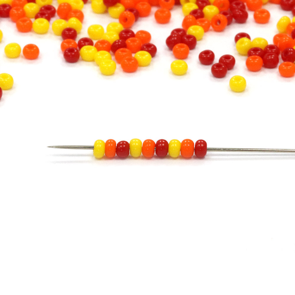 Seed Bead Flame On Mix 11/0 - Pack of 50g