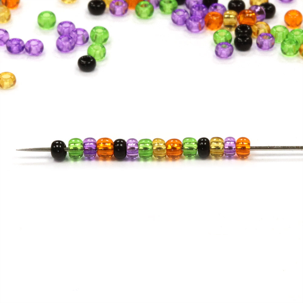 Seed Bead Halloween Mix 11/0 - Pack of 50g