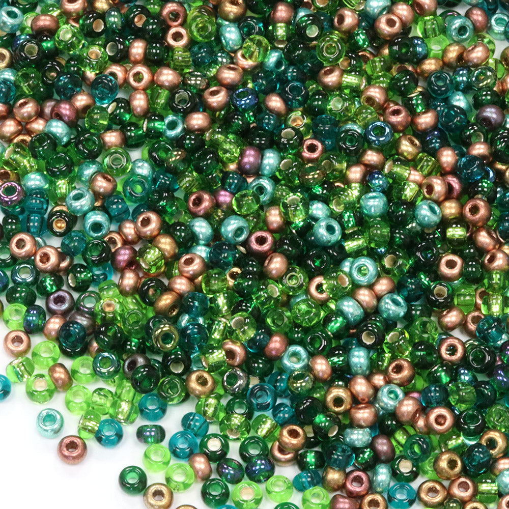 Seed Bead Forest Mix 8/0 - Pack of 50g
