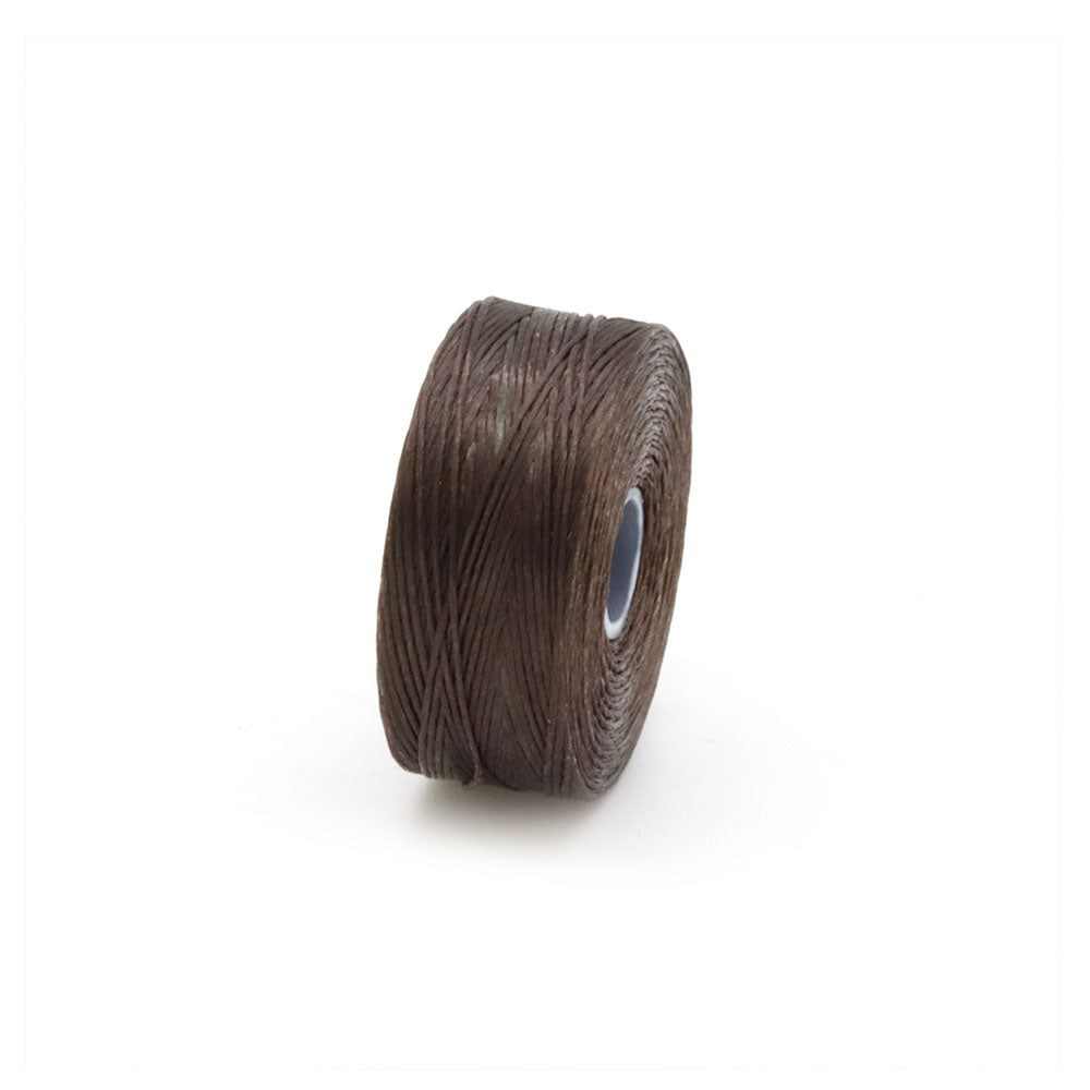 S-Lon Beading Thread Size D Chocolate - Pack of 1