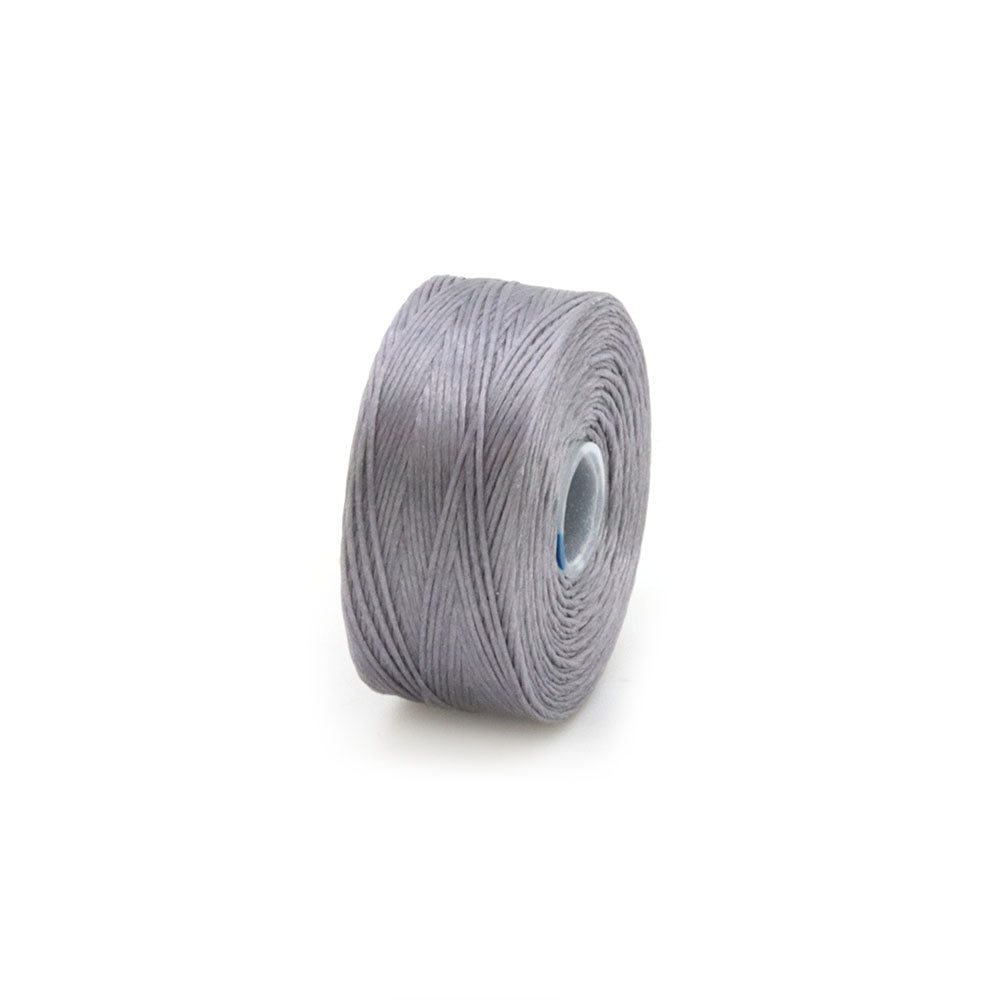 S-Lon Beading Thread Size D Grey- Pack of 1