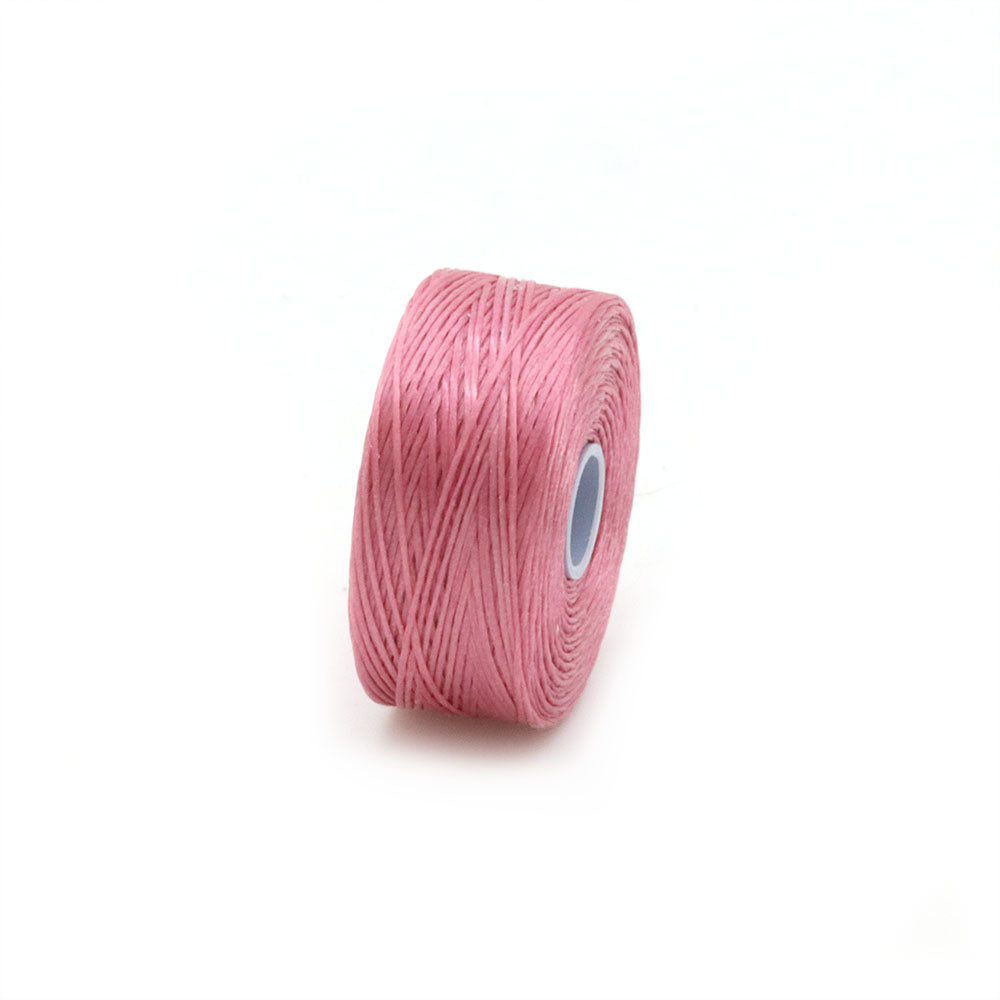 S-Lon Beading Thread Size D Pink - Pack of 1