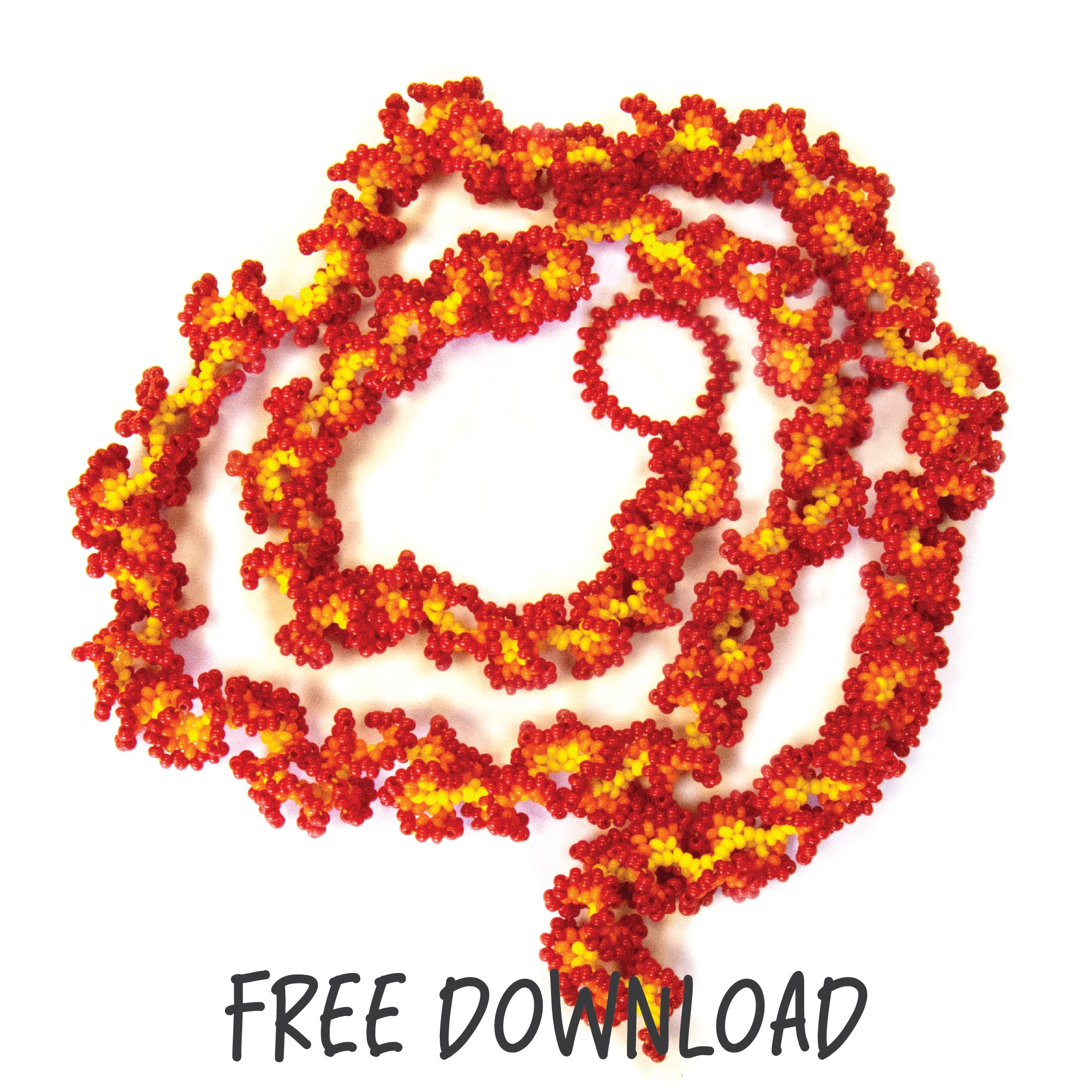 Flamenco Necklace Downloadable Instructions