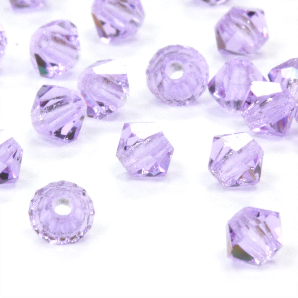 Preciosa Violet Bicone 3mm Pack of 20