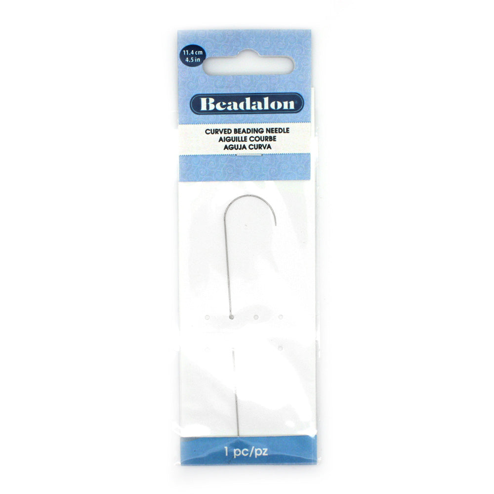 Curved Beading Needle Rigid - Pack of 1