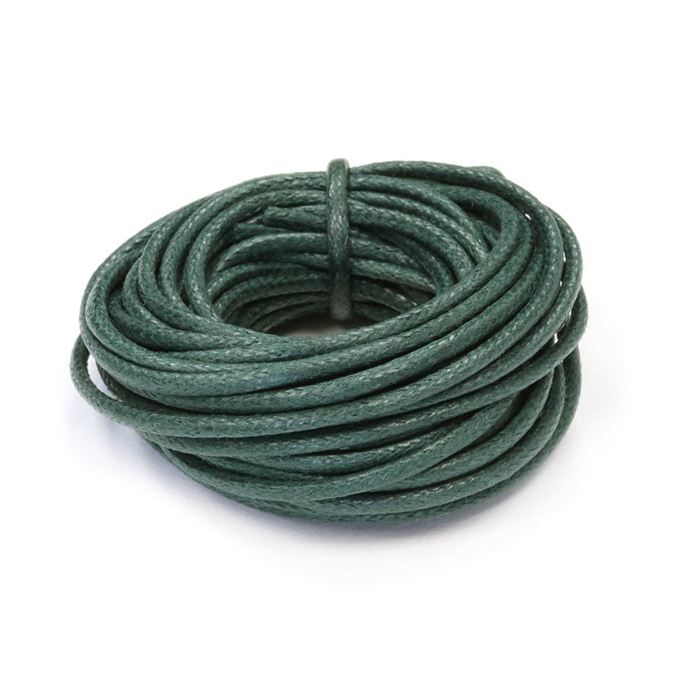 Medium Thong Green Cotton 1.5mm-Pack of 4m
