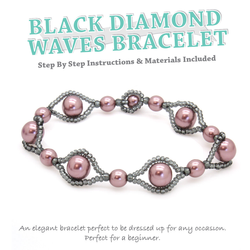 Black Diamond Waves Bracelet Kit