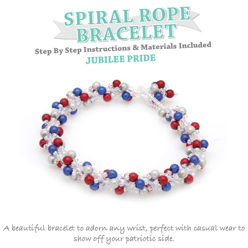 Jubilee Pride Spiral Rope Bracelet Kit