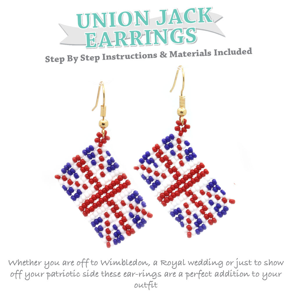 Union Jack Ear-Rings Kit