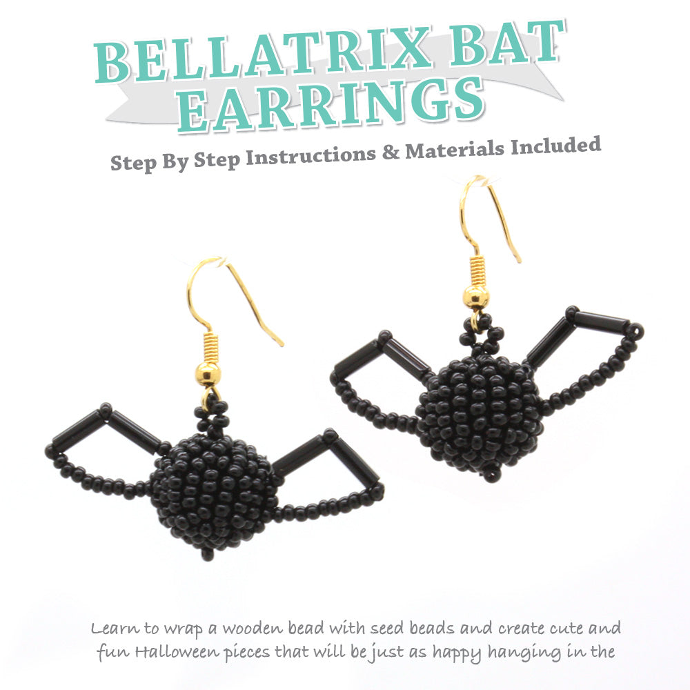 Bellatrix Bat Earrings Kit