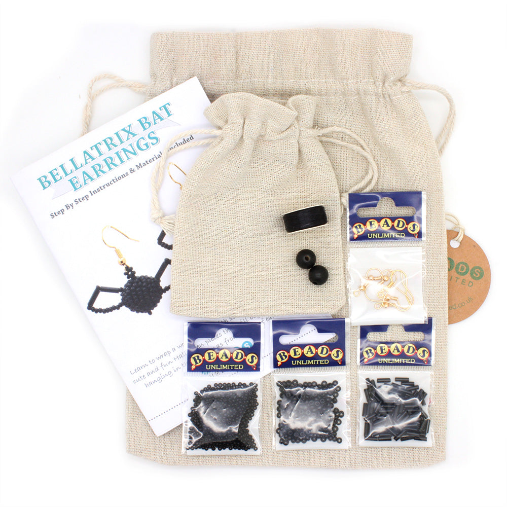 Bellatrix Bat Earrings Kit