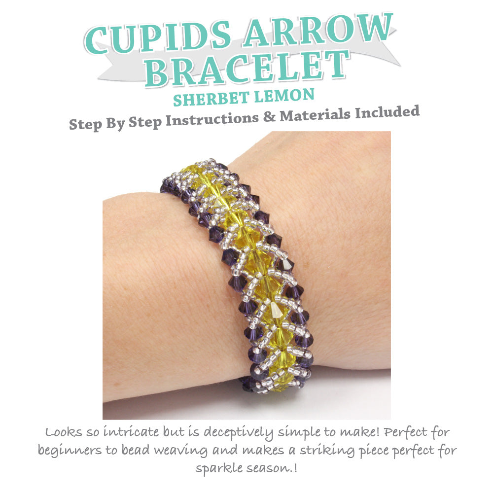 Cupids Arrow Bracelet Kit Lemon Sherbert