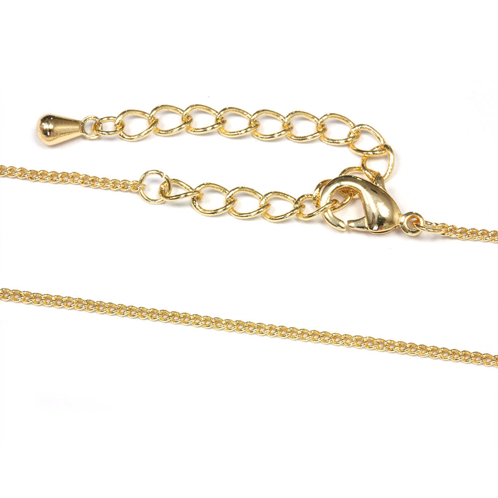 Curb Chain 18 Gold Plated - Pack of 1