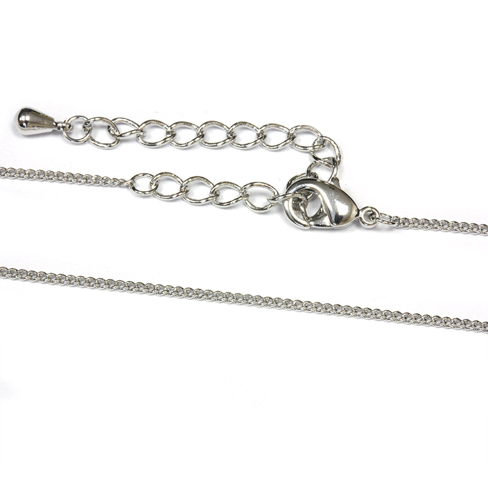Curb Chain 18 Silver Plated - Pack of 1