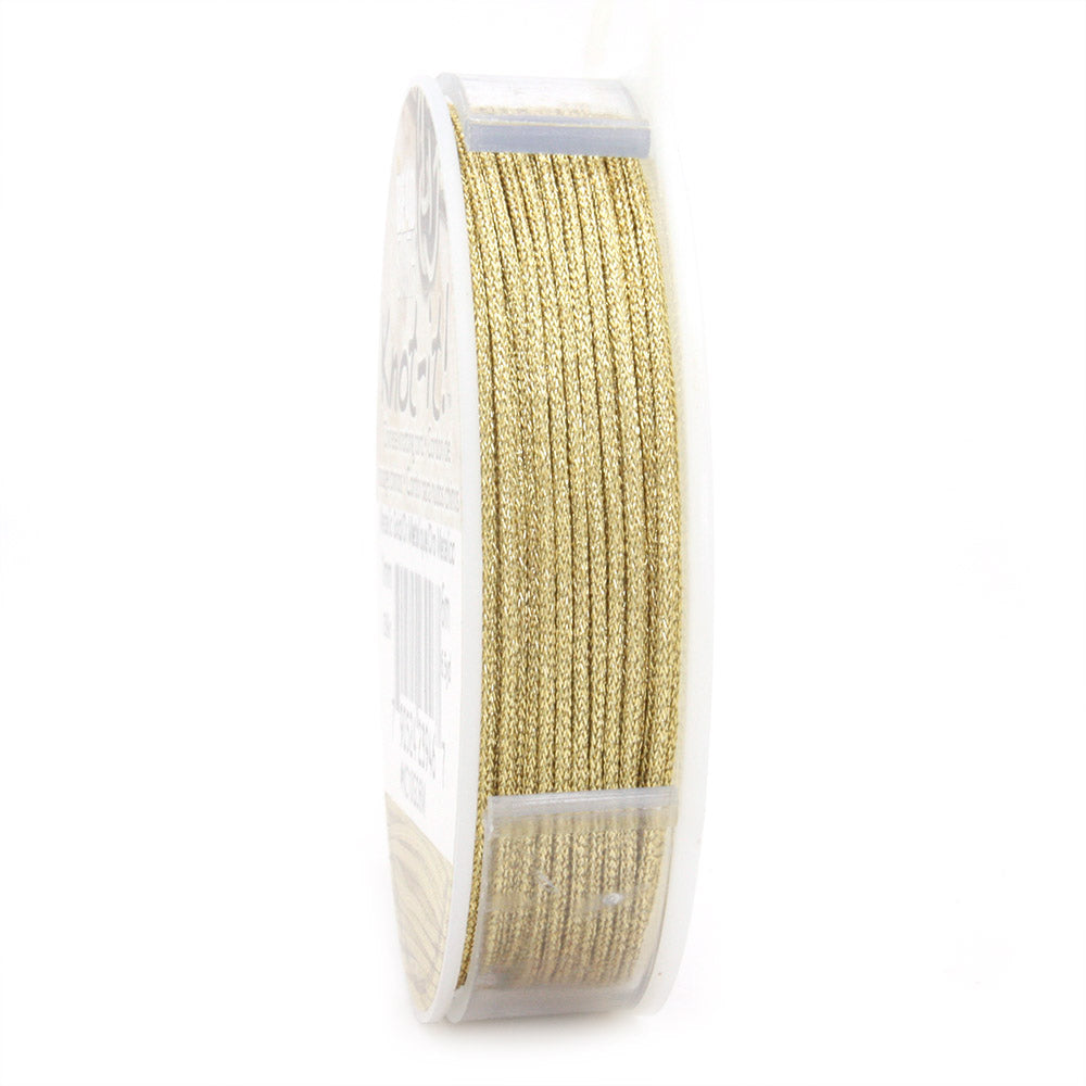 Chinese Knotting Cord 1mm Gold Metallic 6 metres