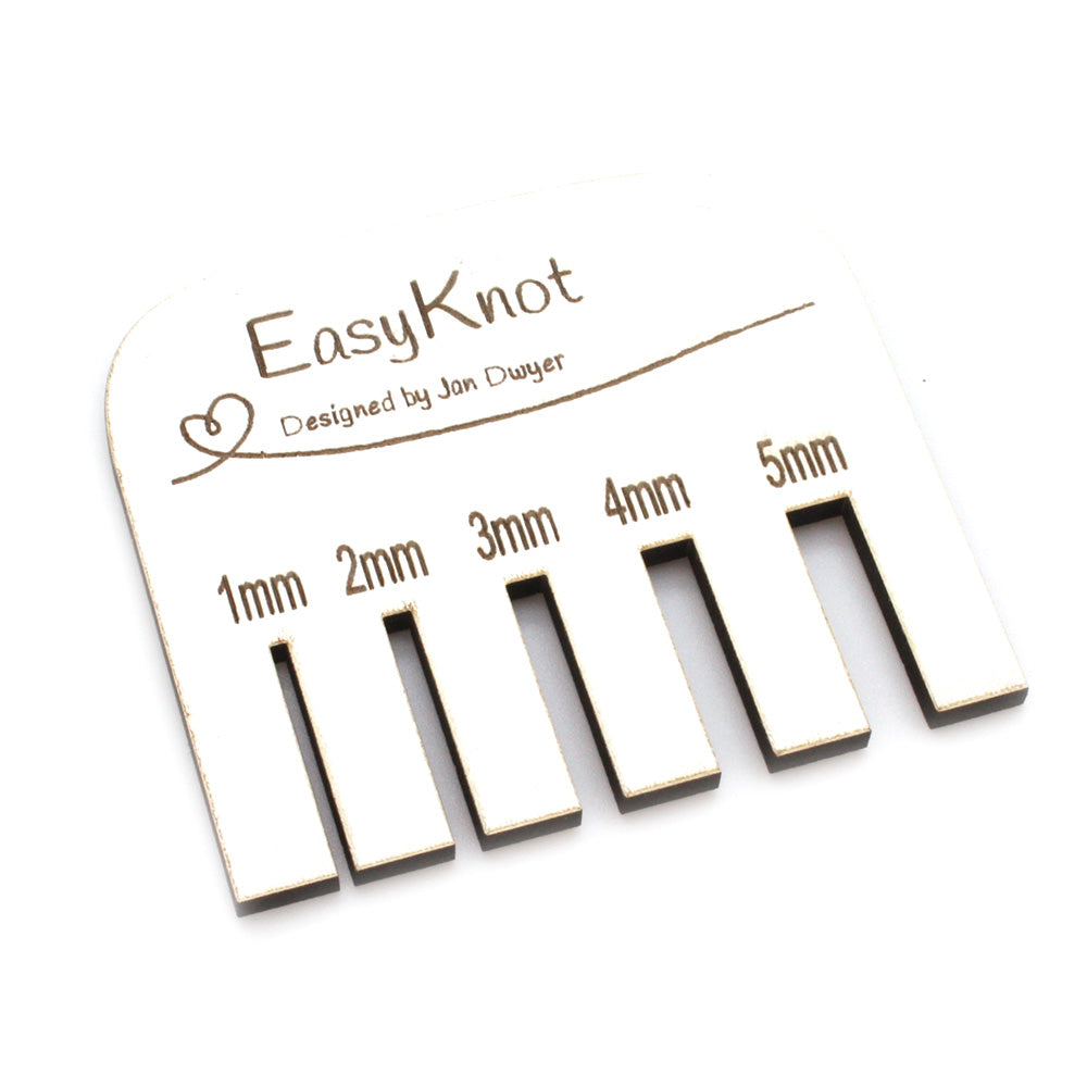 EasyKnot Pearl and Bead Knotting Comb - Pack of 1