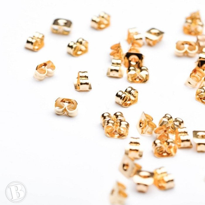 Scrollback Gold Plated 3x5mm-Pack of 100