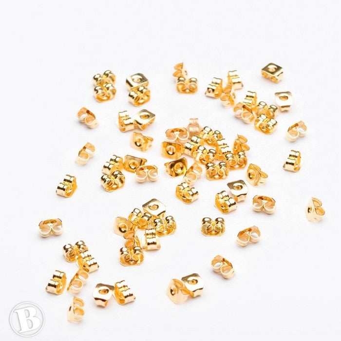 Scrollback Gold Plated 3x5mm-Pack of 15