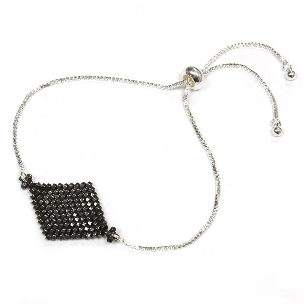 Hematite Diamond Bracelet Kit