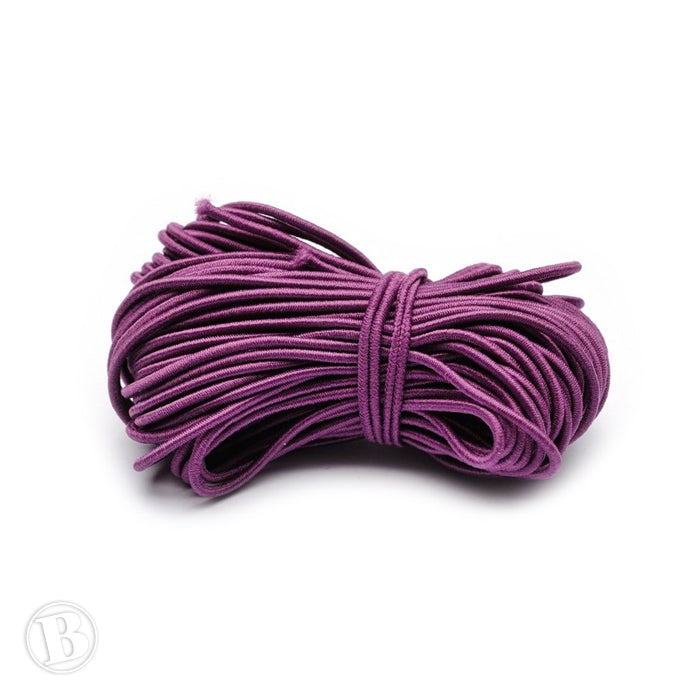 Coloured Elastic Purple Elastic 1mm-Pack of 10m