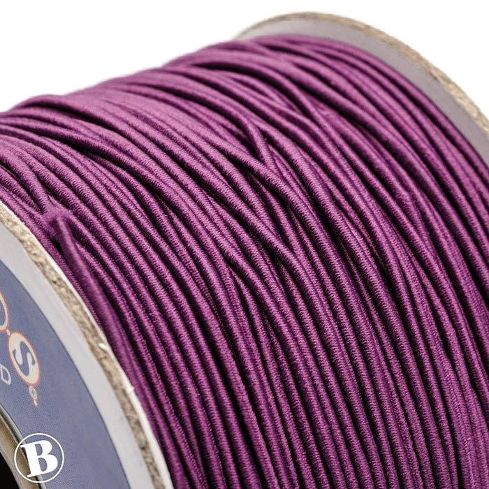 Coloured Elastic Purple Elastic 1mm-Pack of 100m