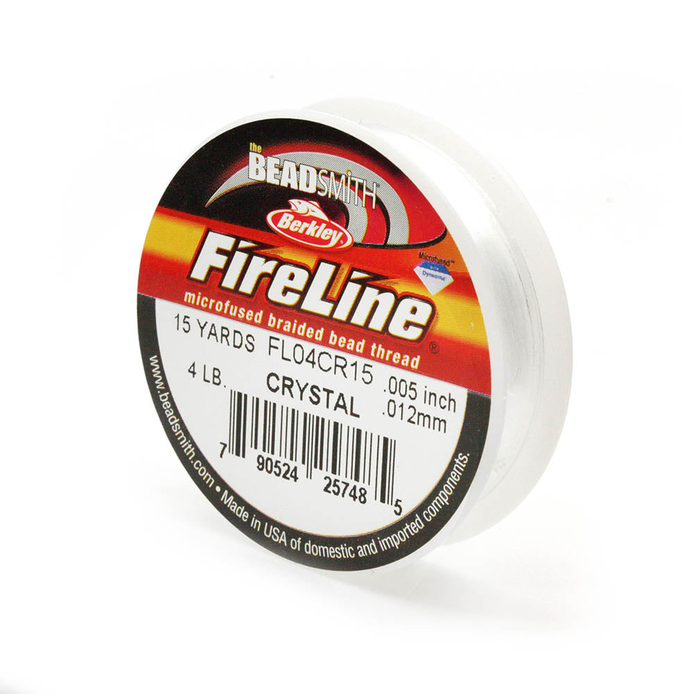 Fireline 4lb Crystal 0.12mm - Reel of 15yd