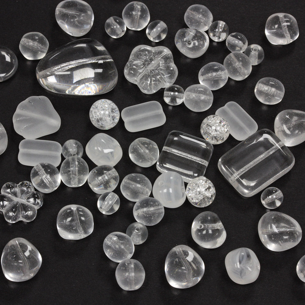 Pressed Glass Mix Crystal - Pack of 50g